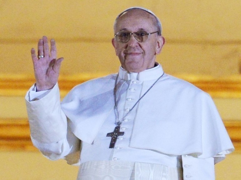 Le sourire du Pape François