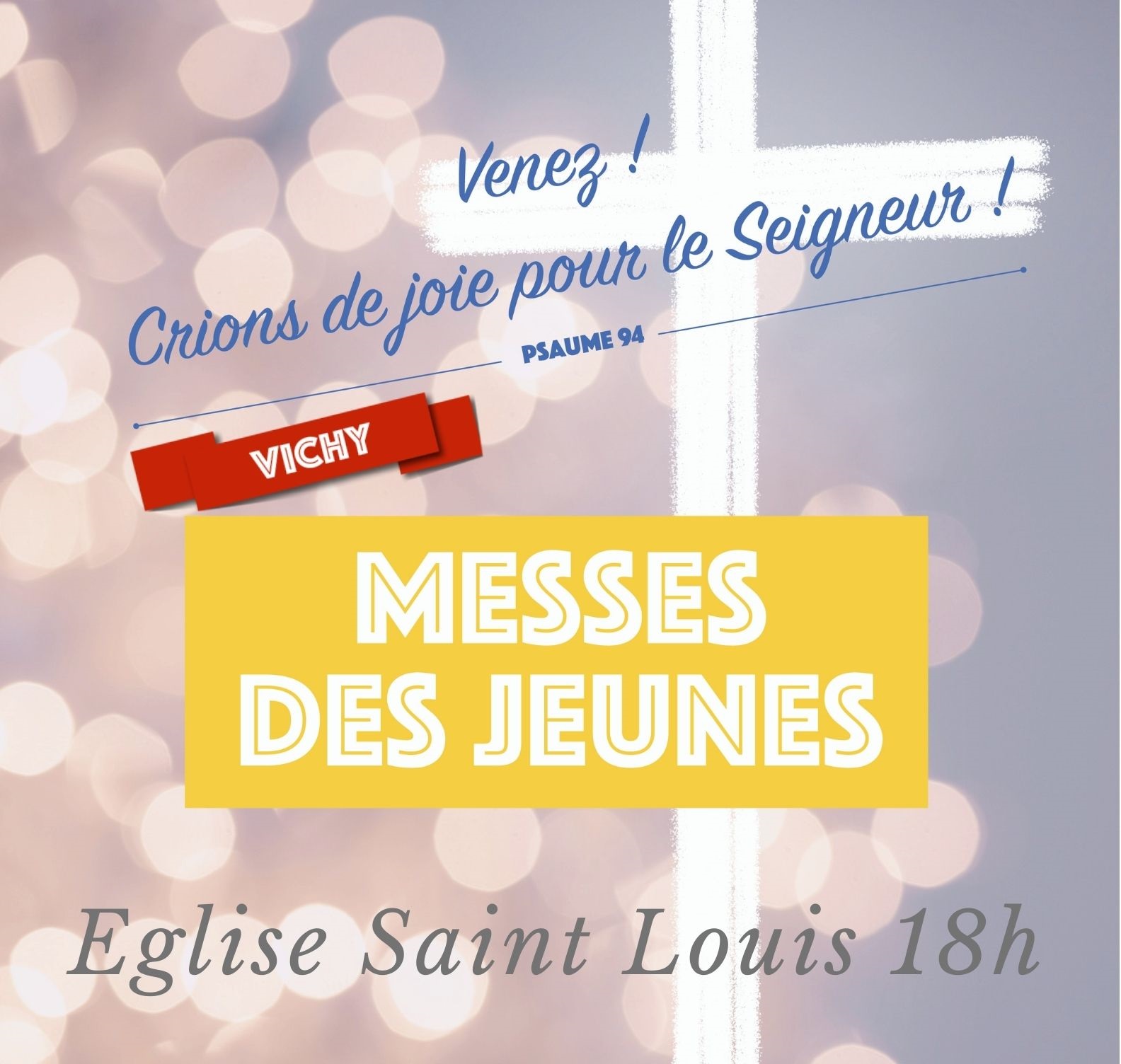 Messe des jeunes à Vichy