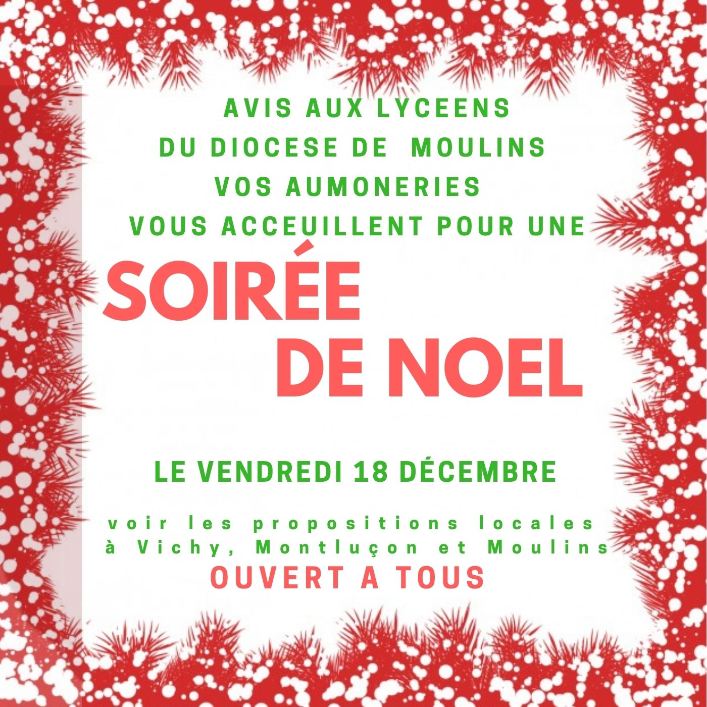 Soirée de Noël Moulins