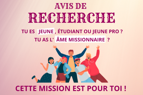 2 jeunes missionnaires pour le rural