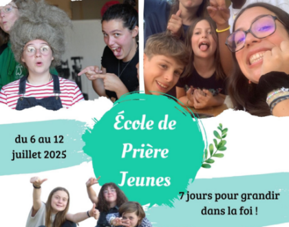 ECOLE PRIERE JEUNES 2025