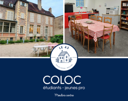 Offre de logement étudiant / jeune pro