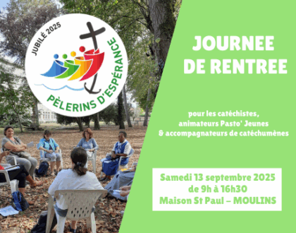 Journée de rentrée catéchèse – Pasto’ Jeunes – catéchuménat 2025
