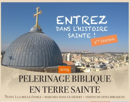 Pélerinage en Terre Sainte avec le Père Yves MOLIN