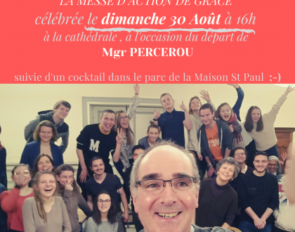 Messe d’action de grâce le 30 août autour de Mgr Percerou
