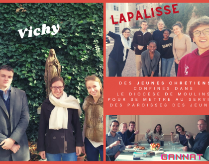 Merci aux jeunes chretiens venus se confiner dans les paroisses de l’Allier pour aider :-)